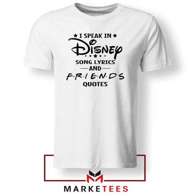 New 1 Disney Friends Songs Tee Quotes TV Show