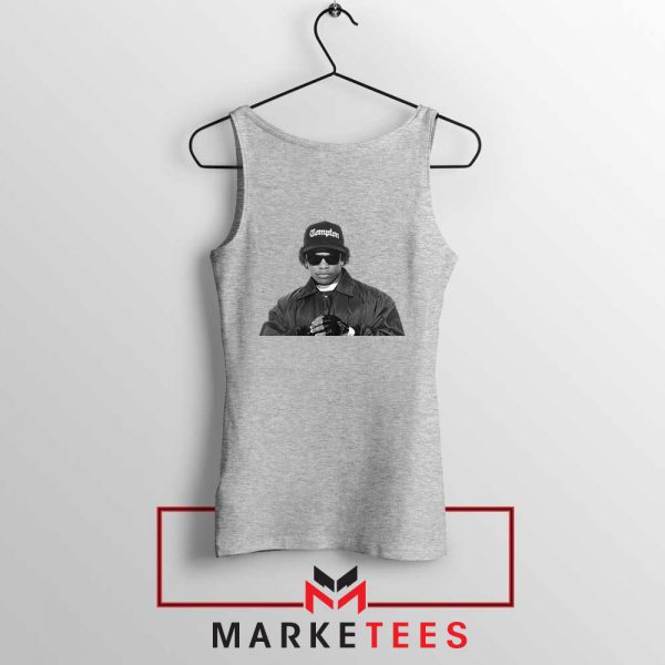 Eazy E Compton Graphic Grey Tank Top