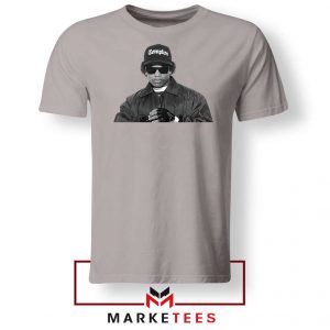 Eazy E Compton Graphic Sport Grey Tshirt