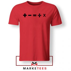 Ed Sheeran Symbol Red Tshirt