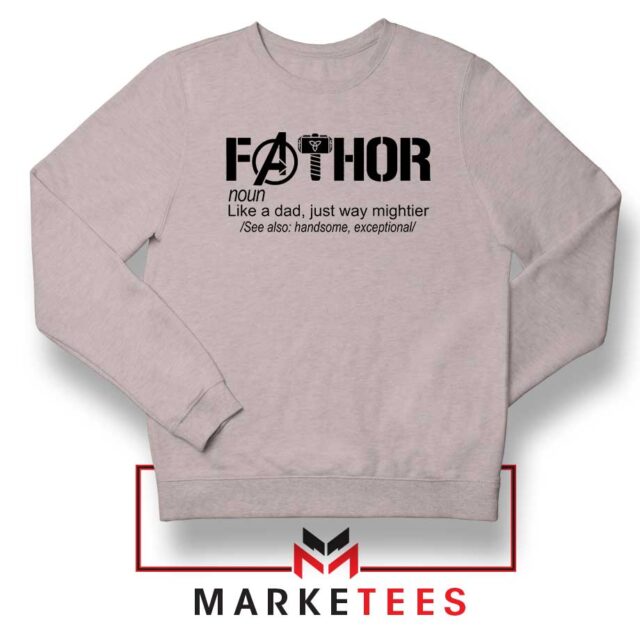 Fathor Like A Dad But Mightier Funny Parody T-Shirt
