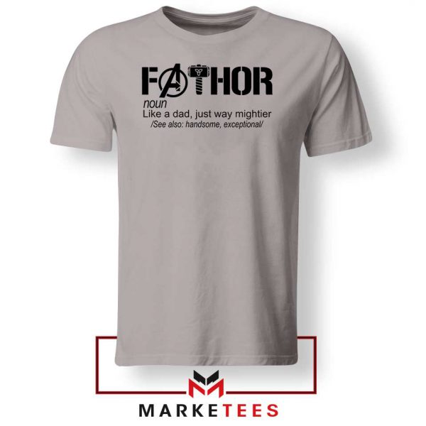 Fathor Day Sport Grey Tshirt