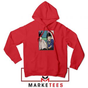 Goku and Vegeta Graphic Red Jacket