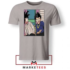 Goku and Vegeta Graphic Sport Grey Tee