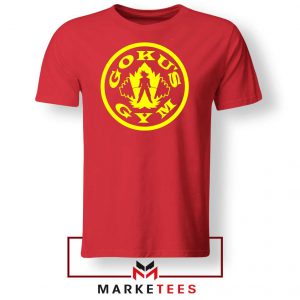 Gokus GYM Graphic Red Tee