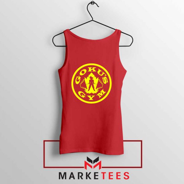 Gokus GYM Graphic Red Top