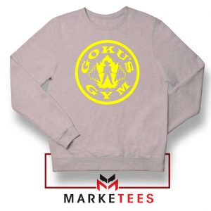 Gokus GYM Graphic Sport Grey Sweater