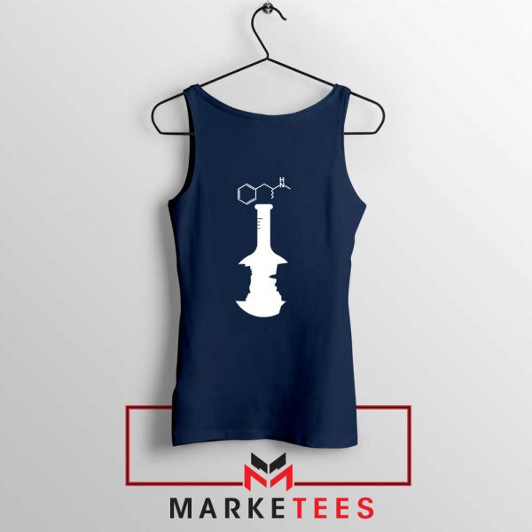 Just Chemistry Teacher Navy Blue Tank Top