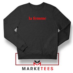La Femme Band Merch Black Sweater