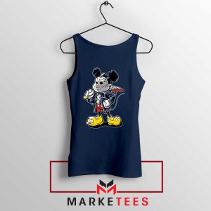 Mickey Jason Voorhees Navy Blue Tank Top