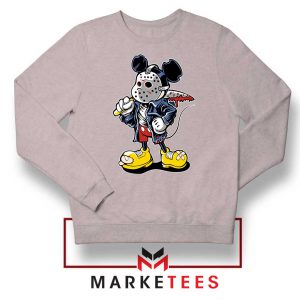 Mickey Jason Voorhees Sport Grey Sweatshirt