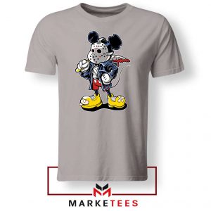 Mickey Jason Voorhees Sport Grey Tshirt