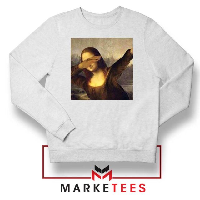 Dabbing Mona Lisa Funny Classic Art Meme Apparel T-Shirt