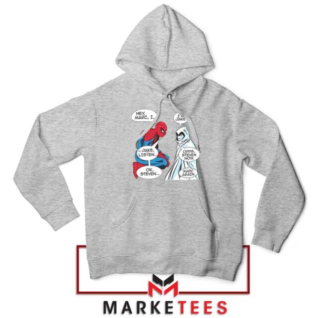 Moon Knight Meets Spidey Gritty Comic T-Shirt