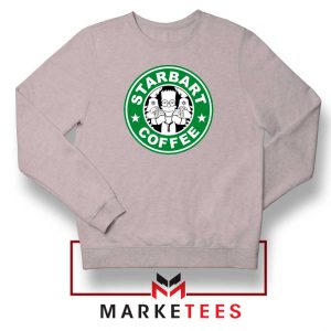 Starbart Coffee Parody Grey Sweatshirt