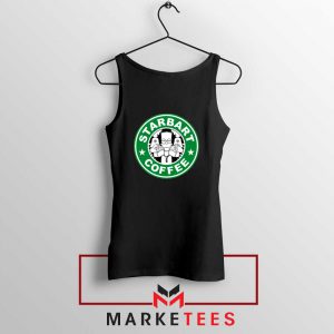 Starbart Simpson Coffee Black Tank Top