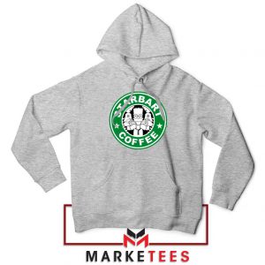 Starbart Simpson Coffee Sport Grey Hoodie