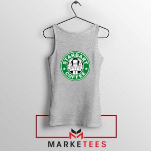 Starbart Simpson Coffee Sport Grey Tank Top