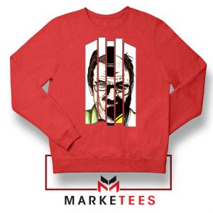 Walter Breaking Bad Red Sweatshirt