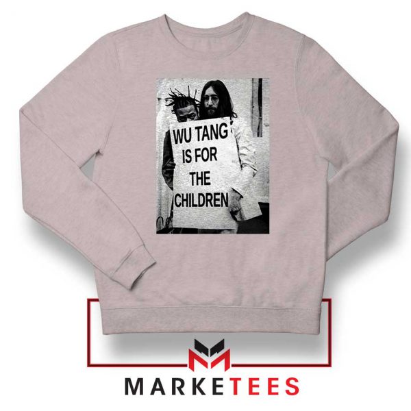 Wu Tang Clan John Lennon Sport Grey Sweater