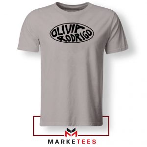 Olivia Rodrigo Tour Sport Grey Tshirt