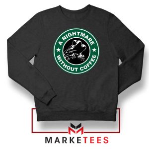 A Nightmare Without Coffee Logo Sweater