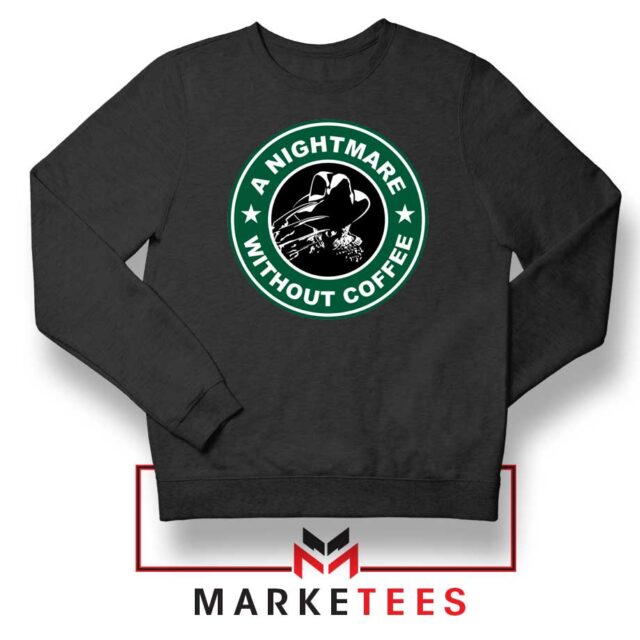 A Nightmare Without Coffee Logo Sweater-Greatset