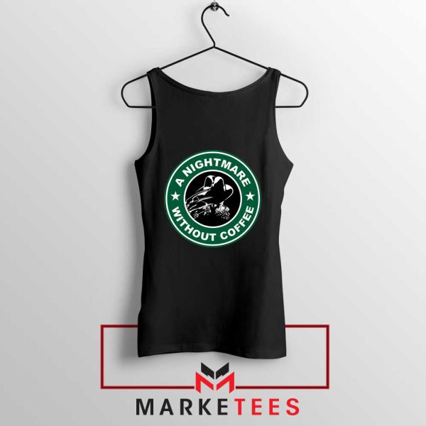A Nightmare Without Coffee Logo Tank Top