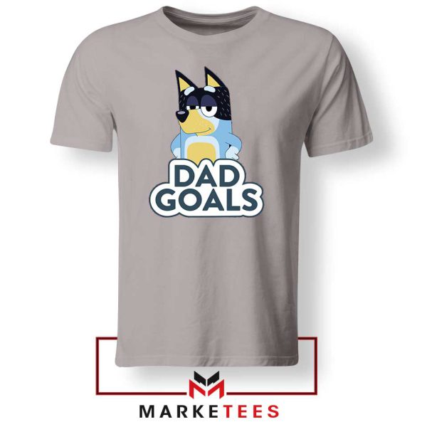 Dad Goals Bluey Bandit Custom Tshirt 