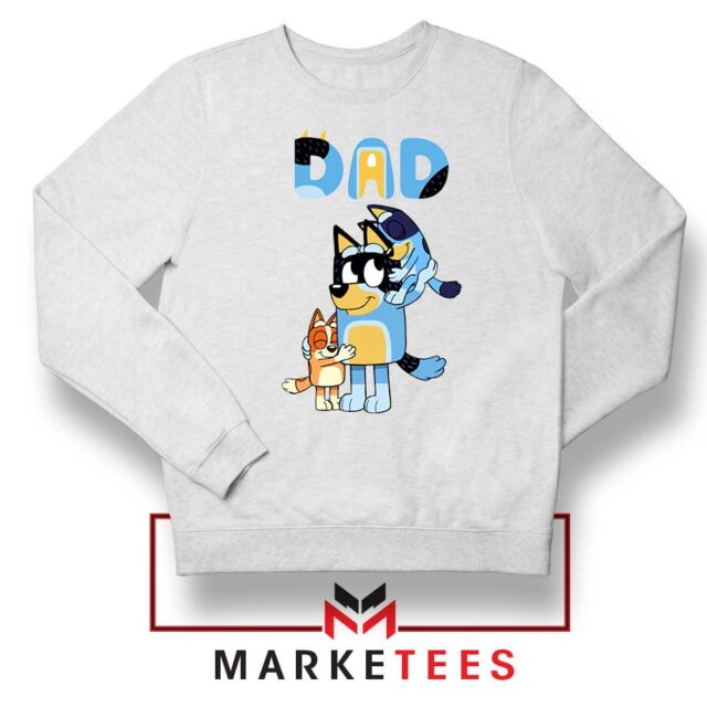 New Dad and Bluey Bingo Character Sweaters