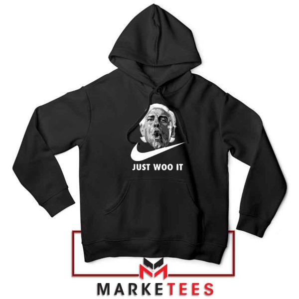 Just Woo It Ric Flair Print Hoodie