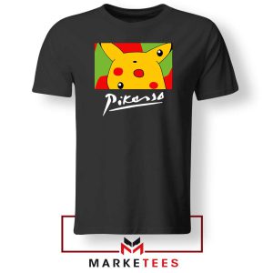 Pokemon Pikasso Funny Tee Shirt