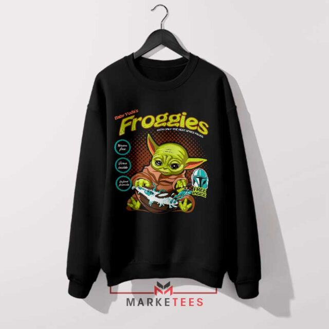 A Stylish Baby Yoda Froggies Sweatshirt Latest