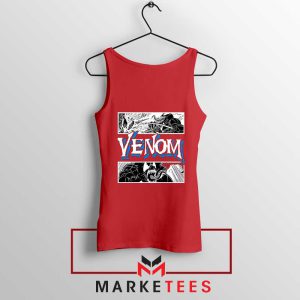 Action Venom Alien Marvel Red Tank Top