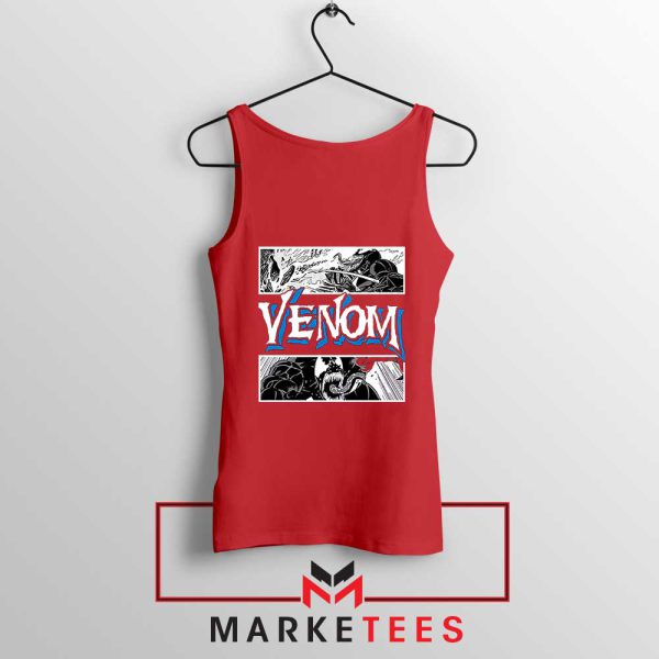 Action Venom Alien Marvel Red Tank Top