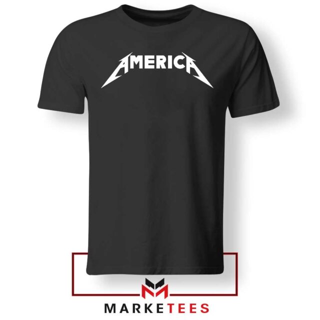 America Heavy Metal Setlist Tshirt Premium