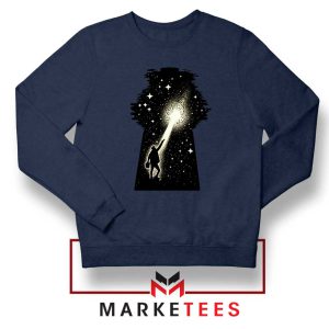 Astronomy Flashlights Space Navvy Sweatshirt