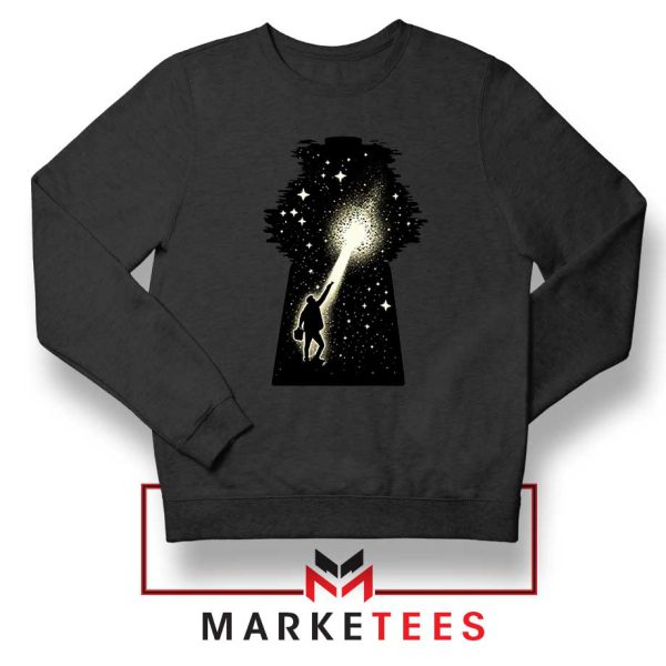 Astronomy Flashlights Space Sweatshirt