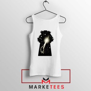 Astronomy Flashlights Space White Tank Top