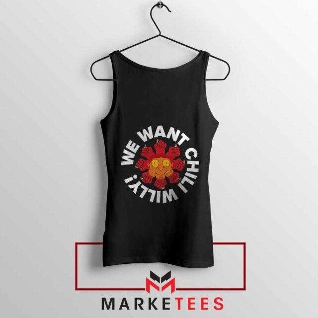 Funny Barney Red Hot Chili Peppers Parody Tee