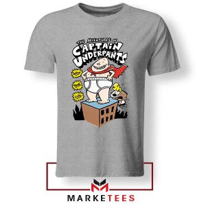 Cartoon Captain Underpants Books T-Shirt
