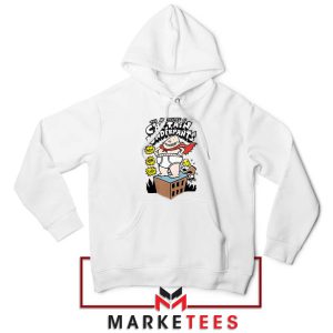 Cartoon Captain Underpants Books White Hoodie