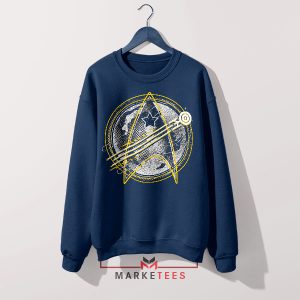 Boldly Going Nowhere Moonlight Navy Sweatshirt