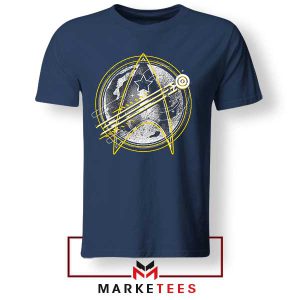 Boldly Going Nowhere Moonlight Navy Tshirt