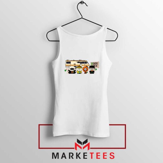 Cartoon Breaking Park Parody Tank Top Discover
