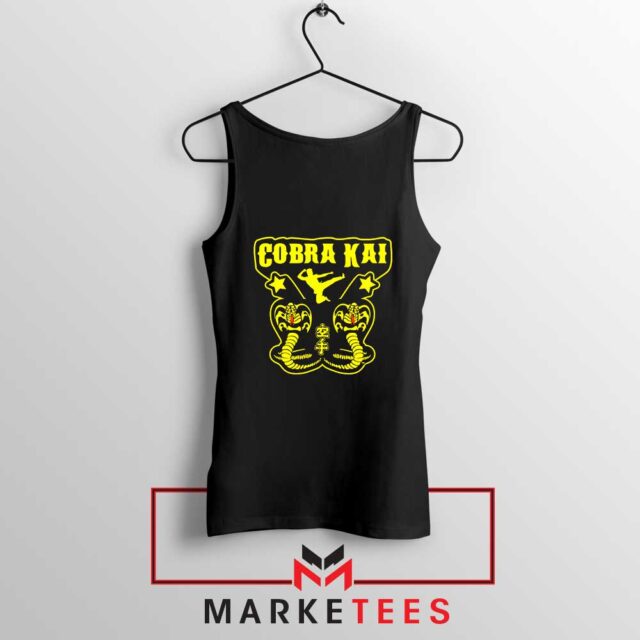 Merch Cobra Kai Double Series Graphic Tank Top