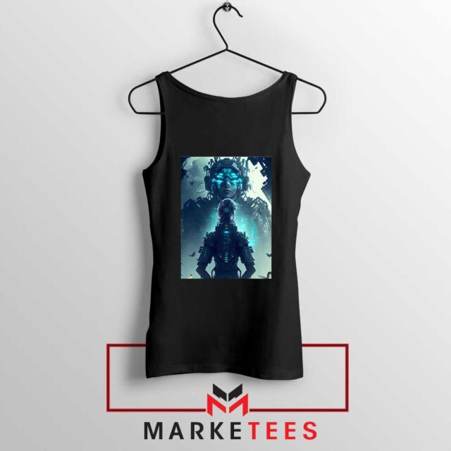 Cyberpunk Deity World Tank Top