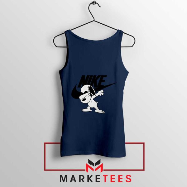 Dab Dance With Peanuts Gang Navy Tank Top