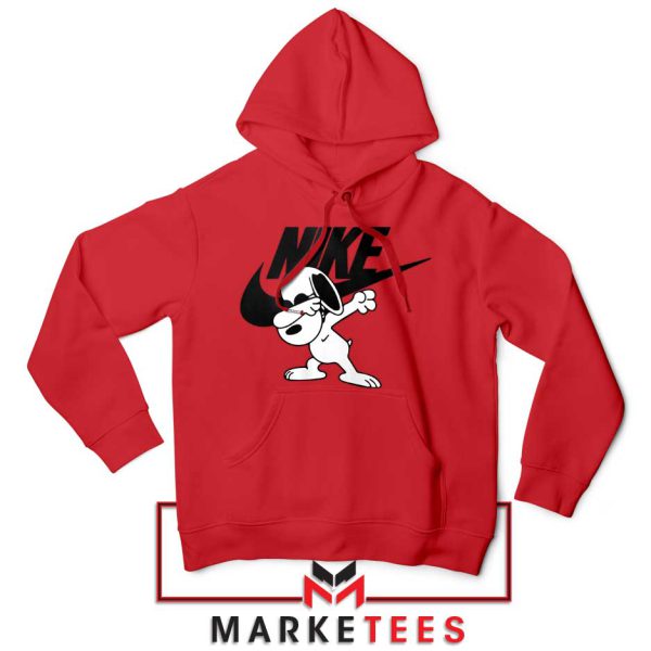 Dab Dance With Peanuts Gang Red Hoodie