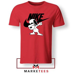 Dab Dance With Peanuts Gang Red Tshirt